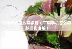 苹果手机怎么导数据（苹果手机怎么导数据到电脑）